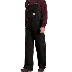 Carhartt Black insulated Overalls
